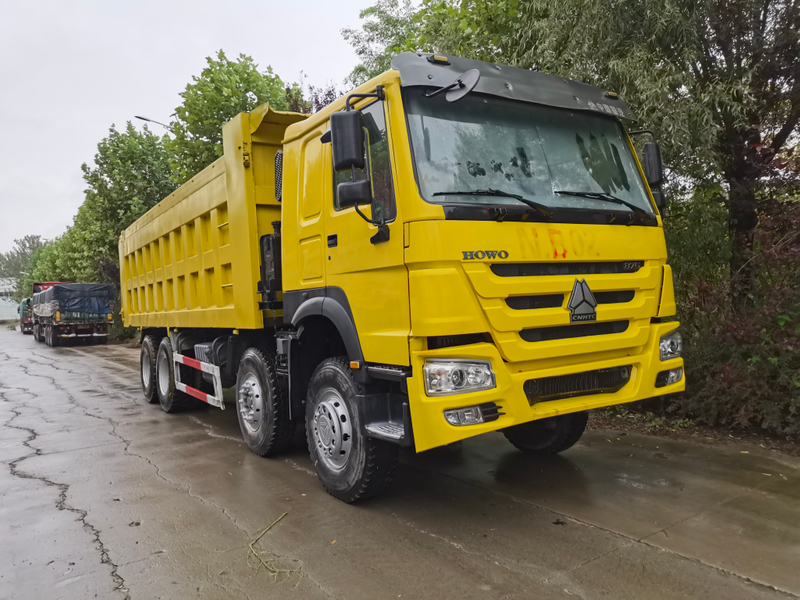 Good Condition Used 8x4 Sinotruck Howo Tiper Dump Truck Heavy Duty Second Hand