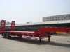 2 Axle 27 Ton Low Bed Truck Semi Trailer