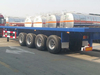 4 Axle 70T Heavy Truck Container Truck Semi Trailer