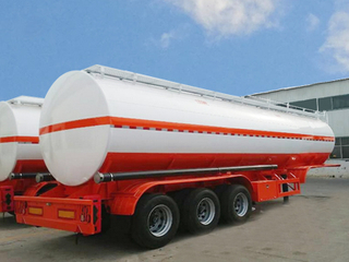 35CBM/35000L Carbon Steel Fuel Tanker Semi Trailer for Oil/Diesel/Crude/Gasoil Transport