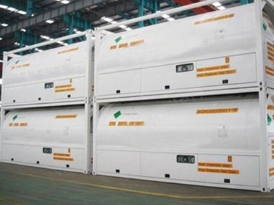 Jsxt 20FT 40FT Liquid Natural Gas Storage Frame Chassis LNG Tank Container