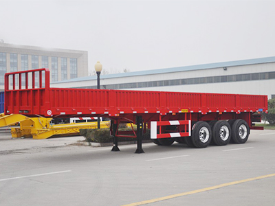 3 Axle 60 Tons Sidewall Dropside Trailer