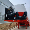 3 Axles 60T Engine Compressor Powder Bulk Cement Tank Semi Trailer